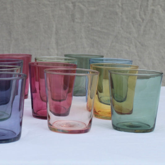 Tumbler: Colorful Glass