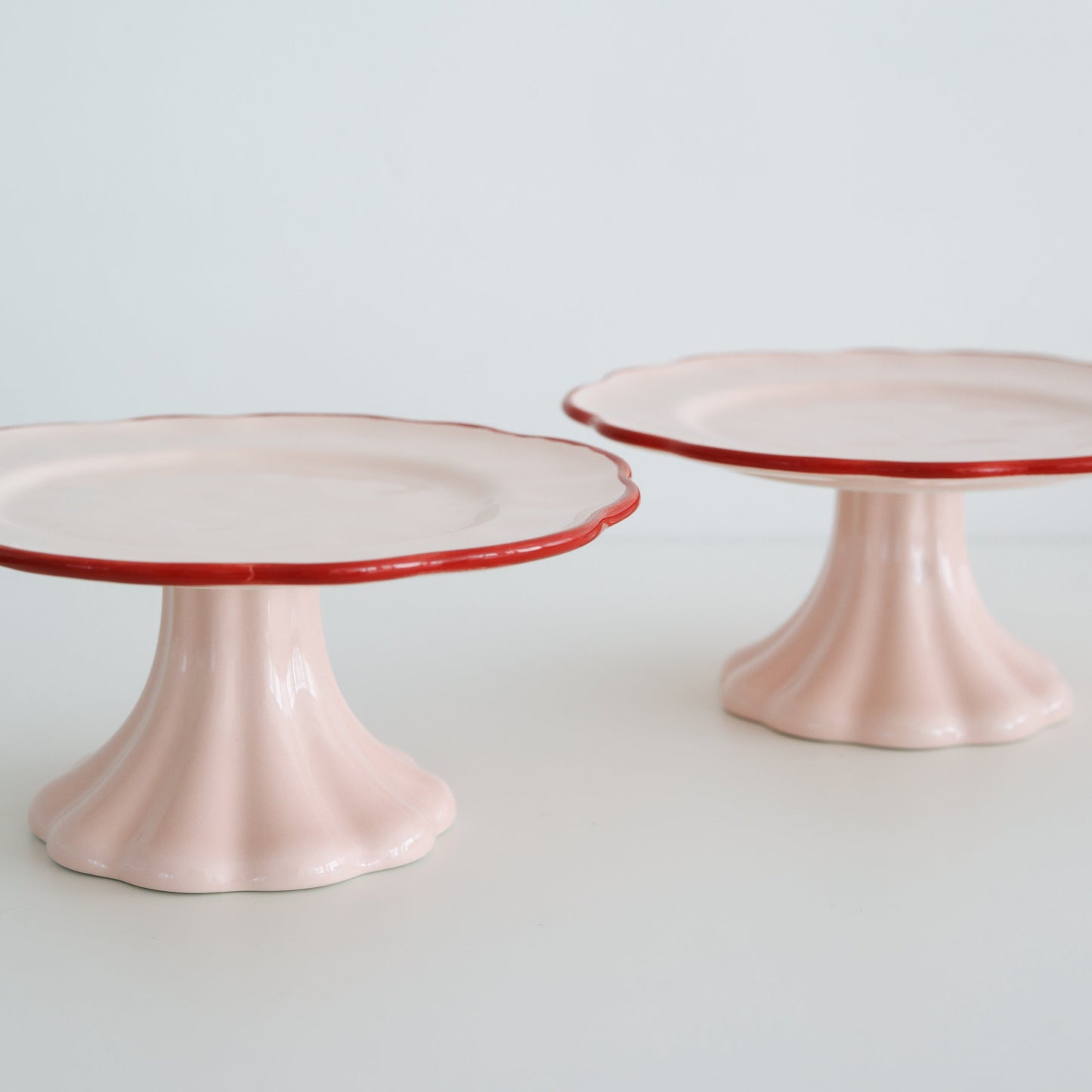 Cake Stand: Pink + Red
