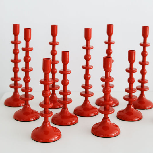 Candlestick Holder: Red