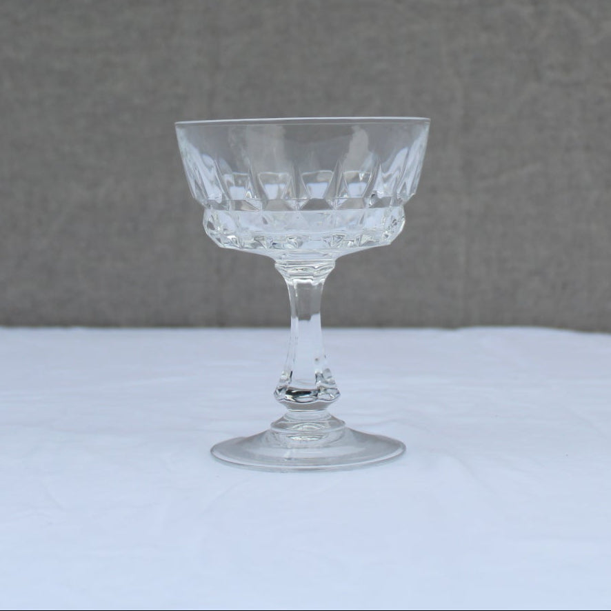 Coupe Glass: Decorative
