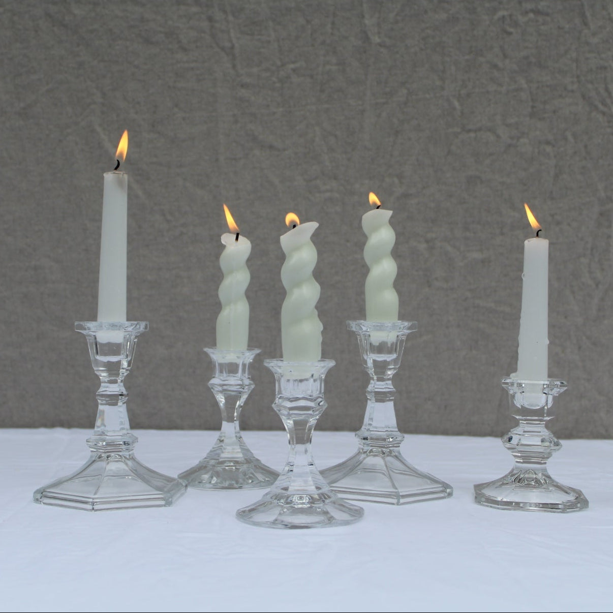 Candlestick Holder: Crystal