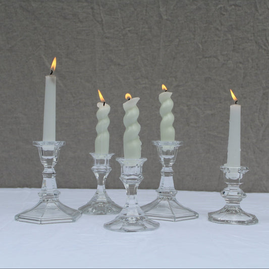 Candlestick Holder: Crystal