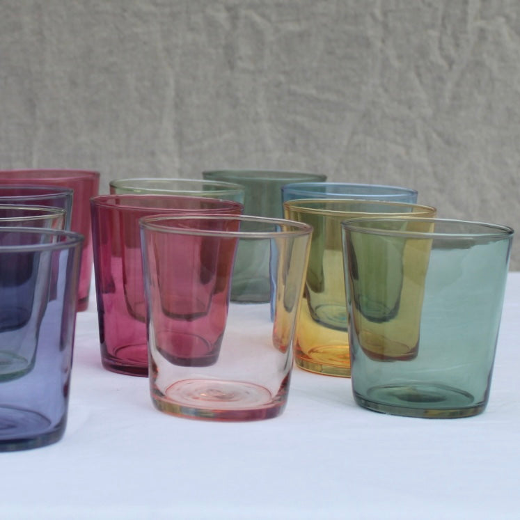 Tumbler: Colorful Glass